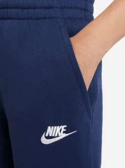 Bleu marine nocturne - Pantalon de jogging Nike Club en polaire