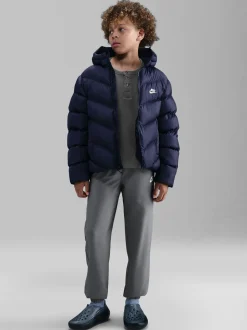 Bleu marine nocturne - Veste matelassée Nike