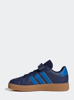 Bleu marine/bleu - adidas Grand Court 2.0 Baskets Easy On Kids