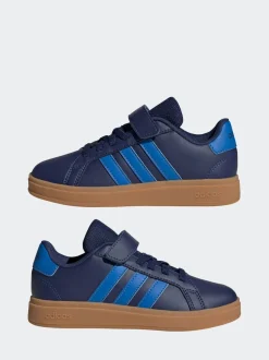Bleu marine/bleu - adidas Grand Court 2.0 Baskets Easy On Kids