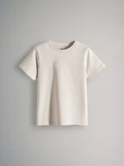 Bleu marine/Bleu/Crème - The Set lot de 8 t-shirts en coton à manches courtes