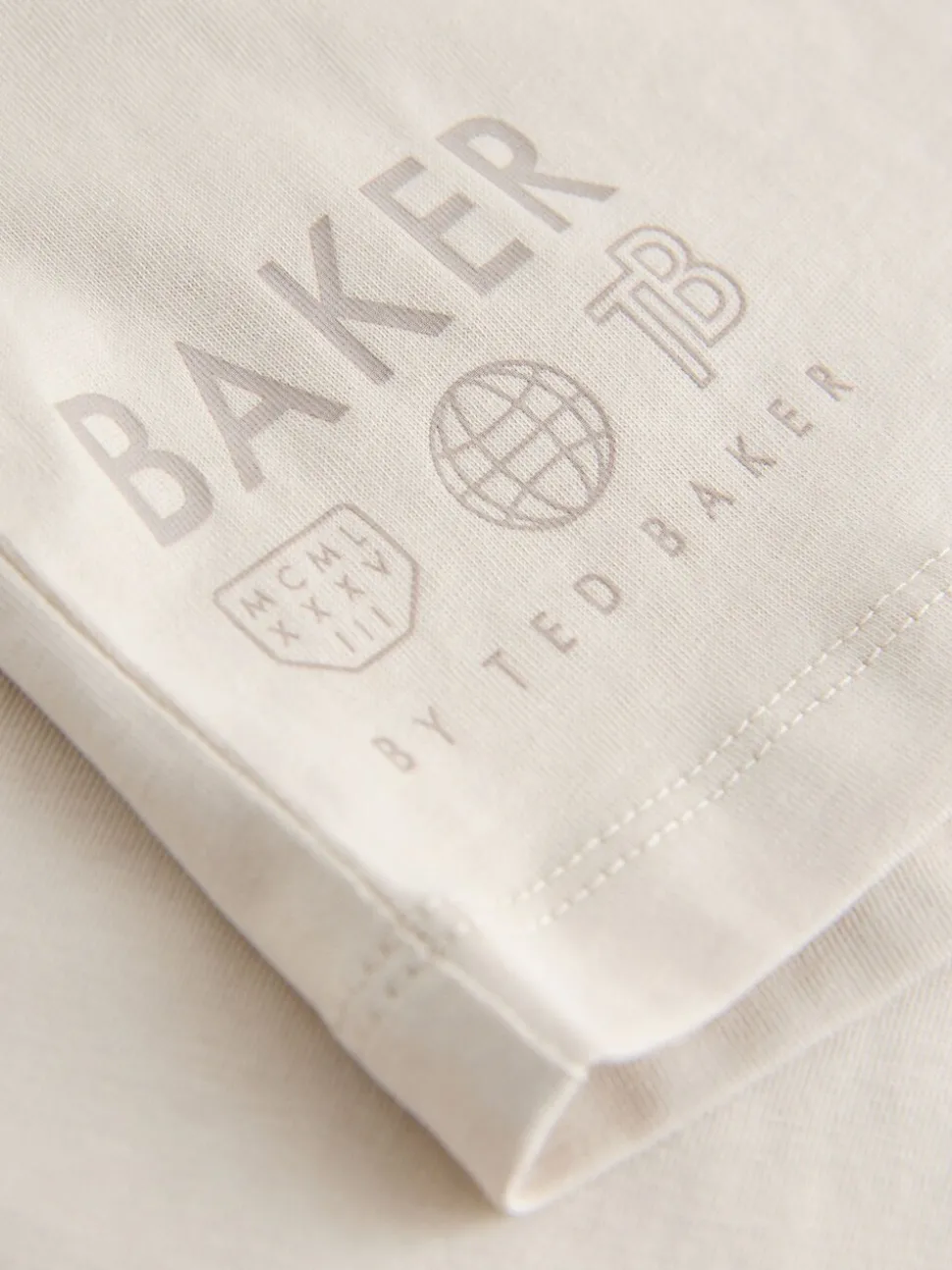 Bleu marine/bleu/pierre - Lot de t-shirts Baker by Ted Baker Graphic Imprimé 3 Lot