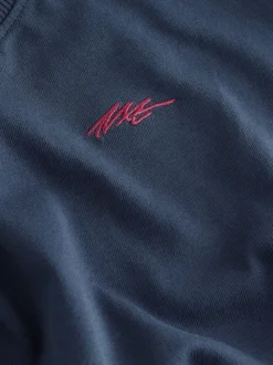 Bleu marine/gris/baie - Lot de 4 T-shirts à Manches courtes avec Logo Graphique sur la Poitrine (3-16ans)