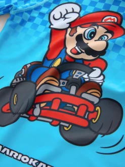 Bleu Mario - Gilet anti-éclaboussures (3-16ans)