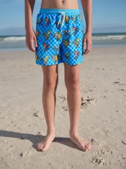 Bleu Mario - Shorts de bain (3-16yrs)