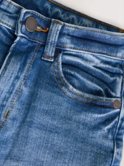 Bleu moyen - Jeans extensibles (3-17yrs)