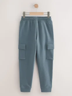 Bleu moyen - Jogging riche cargo (3-16ans)
