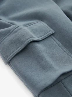 Bleu moyen - Jogging riche cargo (3-16ans)