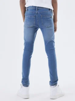 Bleu moyen - Name It Jean slim garçon