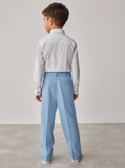 Bleu moyen - Pantalons de costume Baker By Ted Baker