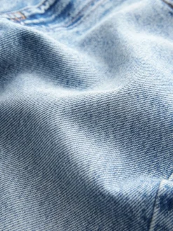 Bleu moyen - Short chino Denim Gamme longue Jort (3-16ans)