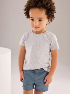 Bleu moyen - Short Chino (3mths-7yrs)