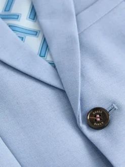 Bleu moyen - Veste de costume Baker by Ted Baker