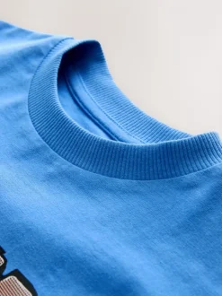 Bleu niveau - T-shirt graphique Manches courtes Relaxed Fit (3-16yrs)