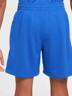 Bleu roi - Nike Short Dri-FIT multicolore