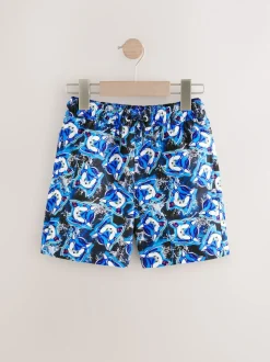 Bleu Sonic - Shorts de bain (3-16yrs)