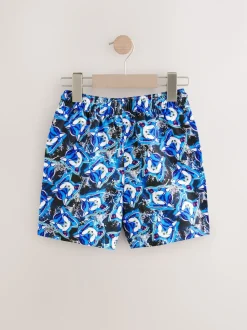 Bleu Sonic - Shorts de bain (3-16yrs)