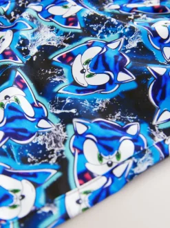 Bleu Sonic - Shorts de bain (3-16yrs)