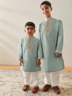 Bleu Turqouise - Eid Kurta (3mths-16yrs)