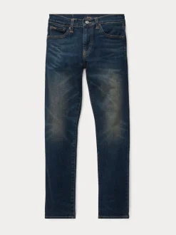 bleu vif - Jean Polo Ralph Lauren Droit en Denim Extensible GARÇON