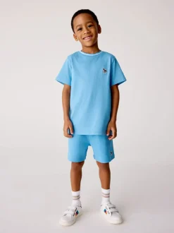 bleu vif - Paul Smith Junior ensemble haut et short garçon