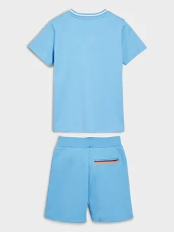 bleu vif - Paul Smith Junior ensemble haut et short garçon