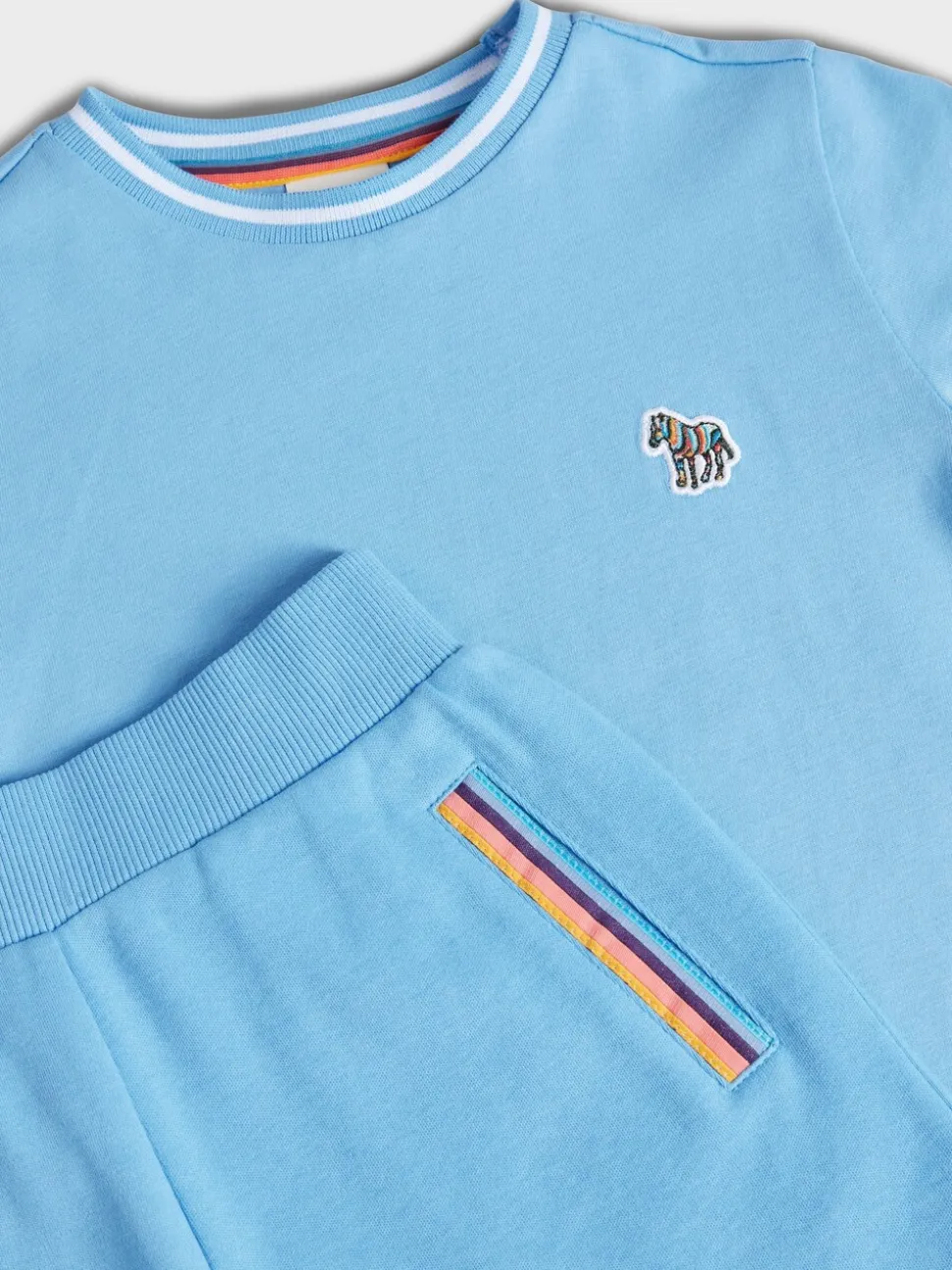 bleu vif - Paul Smith Junior ensemble haut et short garçon