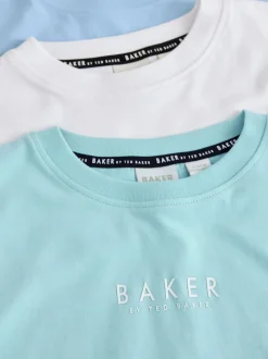 Bleu/Blanc - Baker by Ted Baker T-shirt 3 Pack