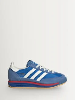 Bleu/Blanc - Baskets Adidas Original SL 72 RS Junior
