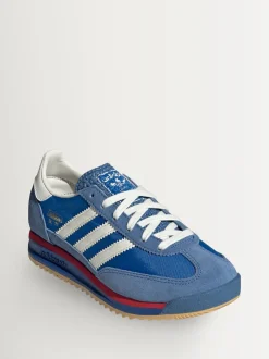 Bleu/Blanc - Baskets Adidas Original SL 72 RS Junior