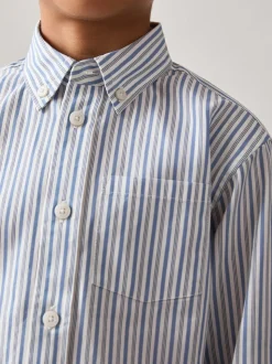 Bleu/Blanc - Chemise Reiss Aplin