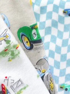 Bleu/Blanc Cars - Pyjama Snuggle 3 Pack
