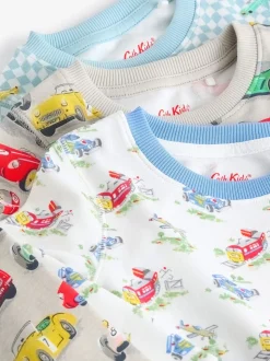 Bleu/Blanc Cars - Pyjama Snuggle 3 Pack