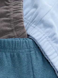 Bleu/bleu marine/gris - Lot de 3 pyjamas décontractés (9mois à12ans)