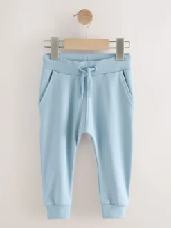Bleu/écru/bleu marine - Lot de 5 joggings (3mois-7ans)