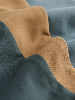 Bleu/Fauve Marron/gris anthracite - Lot de 3 joggings super skinny (3mois-7ans)