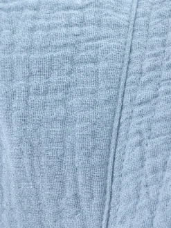 Bleu/marron - 100% coton Bébé Chapeaux seaux 2 Lot (0mois-2ans)