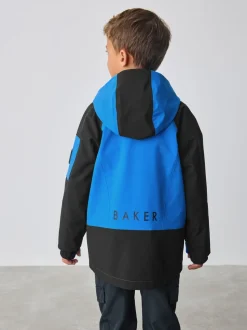 Bleu/Noir - Manteau Baker by Ted Baker imperméable colorblock