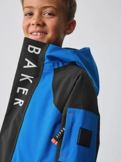 Bleu/Noir - Manteau Baker by Ted Baker imperméable colorblock