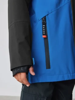 Bleu/Noir - Manteau Baker by Ted Baker imperméable colorblock