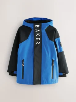 Bleu/Noir - Manteau Baker by Ted Baker imperméable colorblock