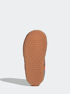 Bleu/Orange - Adidas Originals Baskets Gazelle Comfort Closure élastiques pour Bébé