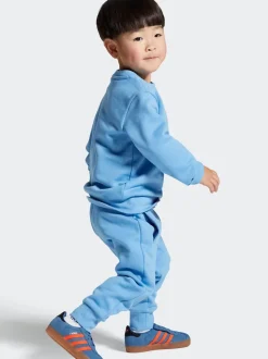 Bleu/Orange - Adidas Originals Baskets Gazelle Comfort Closure élastiques pour Bébé