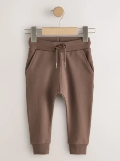 Bleu/orange rouille/vert kaki - Lot de 5 joggings (3mois-7ans)