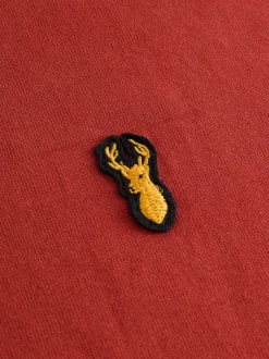 Bleu/rouille/kaki/noir - Lot 4 t-shirts décontractés à manches courtes (3-16ans)