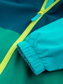 Bleu/vert - Combinaison color block (3mois-7ans)