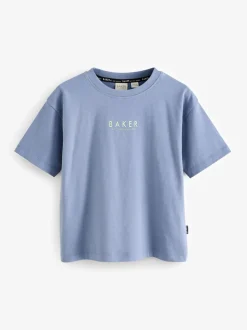 Bleu/Vert/Marine - Baker by Ted Baker T-shirt 3 Pack