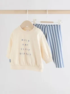 Blue Milk Club - Ensemble Sweat-shirt et Leggings bébé (0mois-3ans)