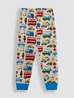 Blue Transport - Lot de 2 pyjamas JoJo Maman Bébé Mix And Match