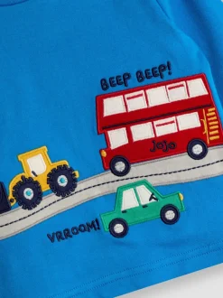 Blue Transport - Lot de 2 pyjamas JoJo Maman Bébé Mix And Match